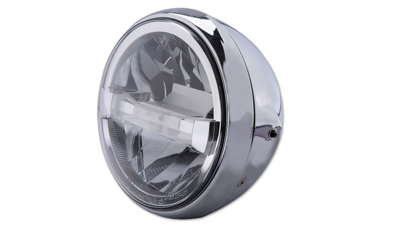 Faro delantero LED HIGHSIDER British-Style Tipo 4 (montaje lateral) HIGHSIDER 223-156