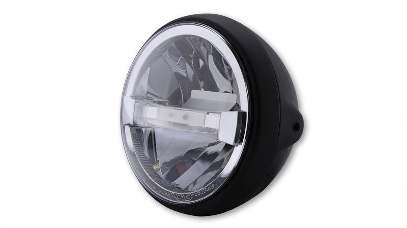 Faro delantero LED HIGHSIDER British-Style Tipo 4 (montaje lateral) HIGHSIDER 223-157