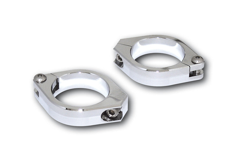 Juego de abrazaderas para horquilla HIGHSIDER aluminio CNC - Ø 38-41 mm HIGHSIDER 207-405