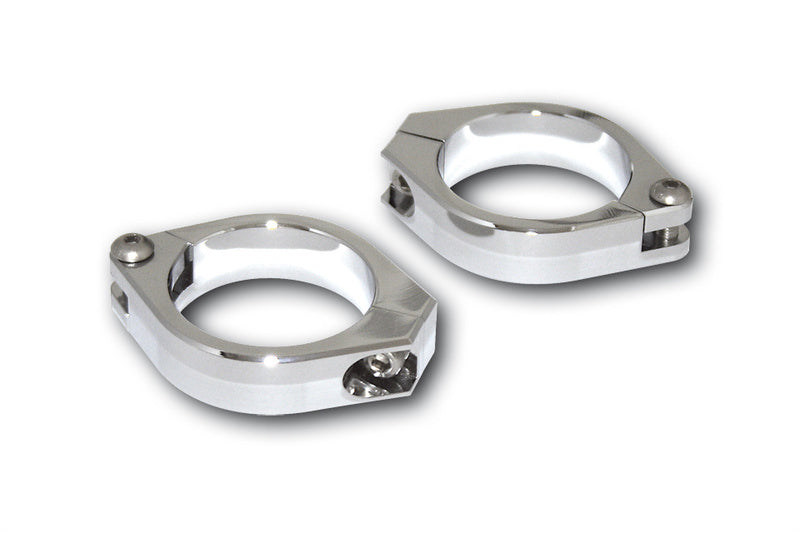 Juego de abrazaderas para horquilla HIGHSIDER aluminio CNC - Ø 42-43 mm HIGHSIDER 207-409