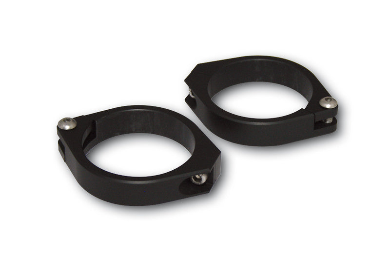 Juego de abrazaderas para horquilla HIGHSIDER aluminio CNC - Ø 47-54 mm HIGHSIDER 207-418