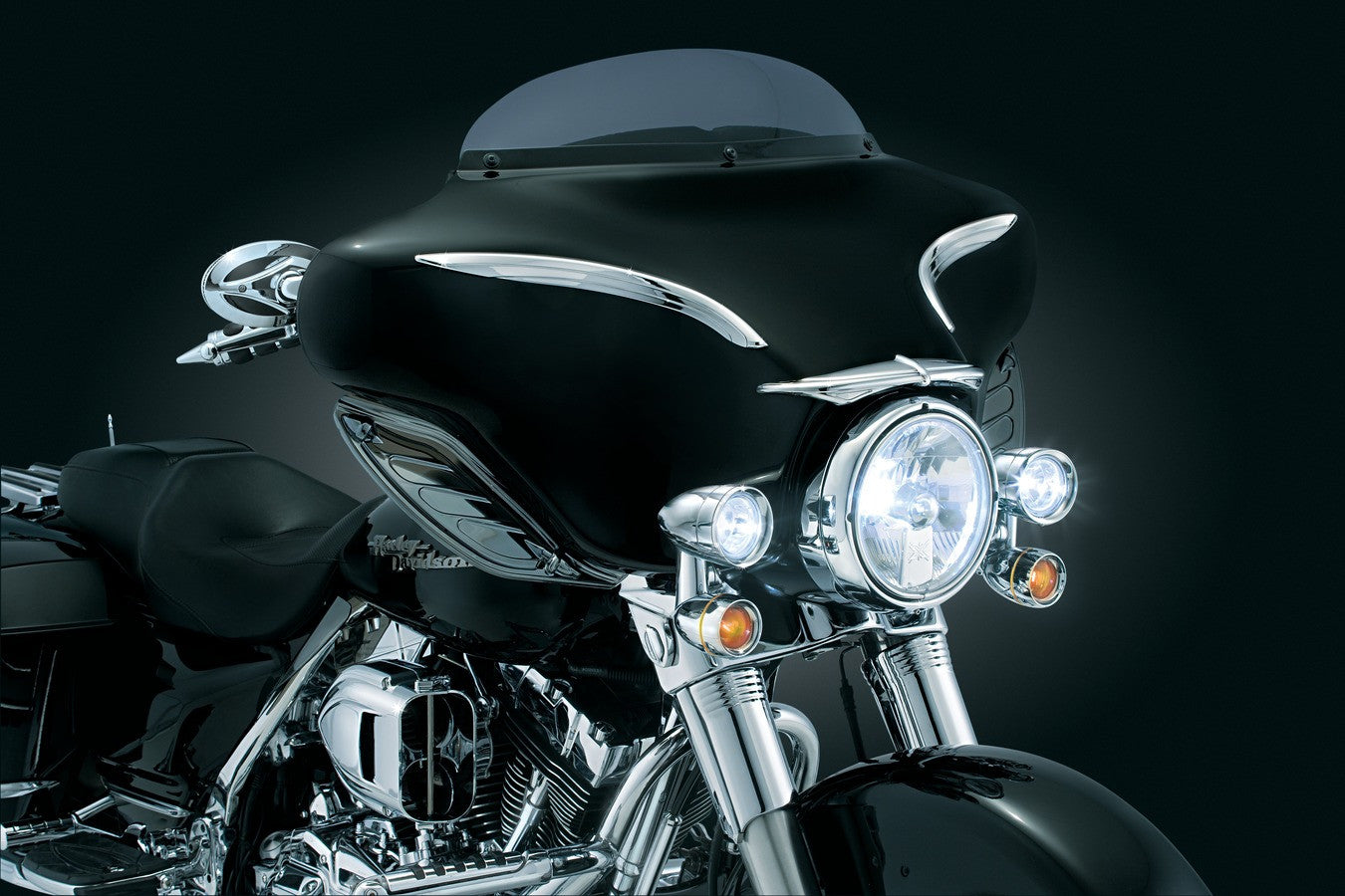 Adjustable deflectors for Harley-Davidson® Adjustable Air Defectors