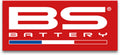 Adhesivo BS BATTERY rojo tamaño pequeño bandera francesa - 50 unidades BS BATTERY 900050