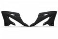 Tapas de radiador UFO - Negro Yamaha YZ125 / 250 UFO YA04876#001