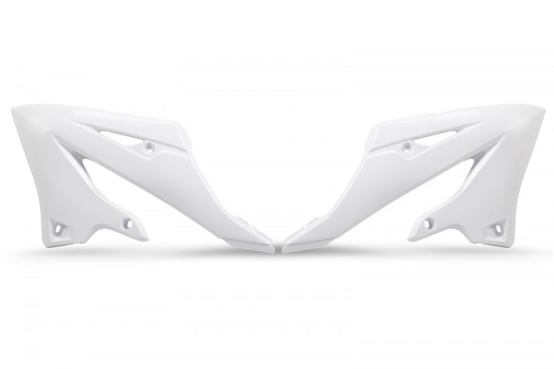 Tapas de radiador UFO - Blanco Yamaha YZ125 / 250 UFO YA04876#046