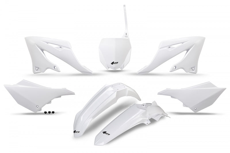 Kit de Plástica UFO - Blanco Yamaha YZ125 / 250 UFO YAKIT324@046
