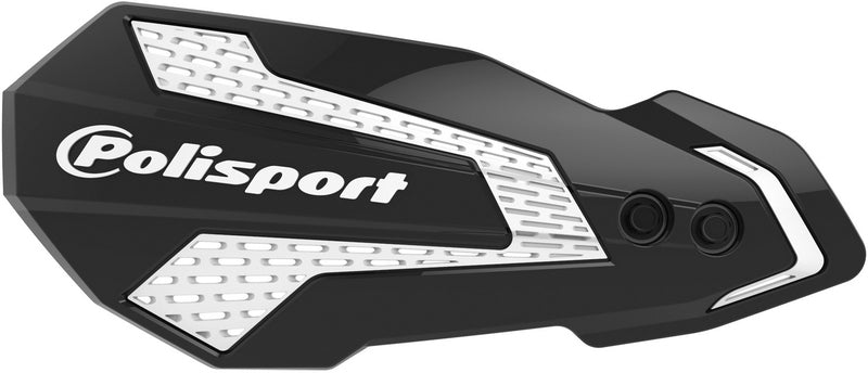 Paramanos POLISPORT MX Flow negro / blanco - Kawasaki KX250F / 450F POLISPORT 8308200038