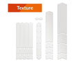 Kit adhesivos protectores cuadro ALGIS texture L transparente ALGIS BK.T03.001