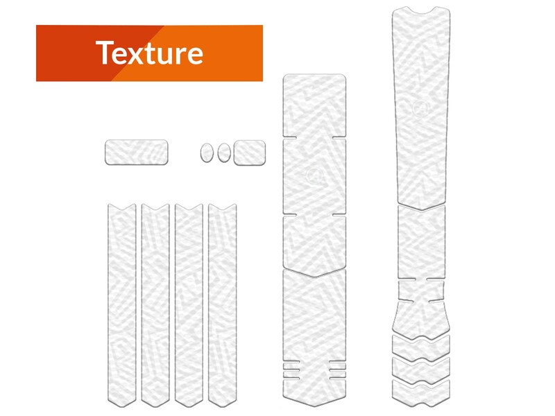 Kit adhesivos protectores cuadro ALGIS texture XL LINE blanco ALGIS BK.T04.006