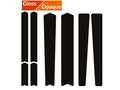 Kit adhesivos protectores cuadro ALGIS brillo Gravel/Carretera negro ALGIS BK.G09.002