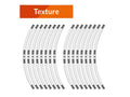 Adhesivos protectores de llanta ALGIS ARROWS texture blanco ALGIS BK.TR2.004