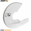 Protector de disco y pinza RFX Pro (blanco) Universal para adaptarse a los soportes de protector de disco RFX RFX FXDG9010099WH