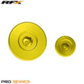 Juego de tapones de motor RFX Pro (amarillo) - Suzuki RMZ250/450 RFX FXEP3010099YL