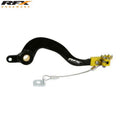 Pedal de freno trasero RFX Pro ST (negro/amarillo) - Suzuki RM250 RFX FXRB3050199YL