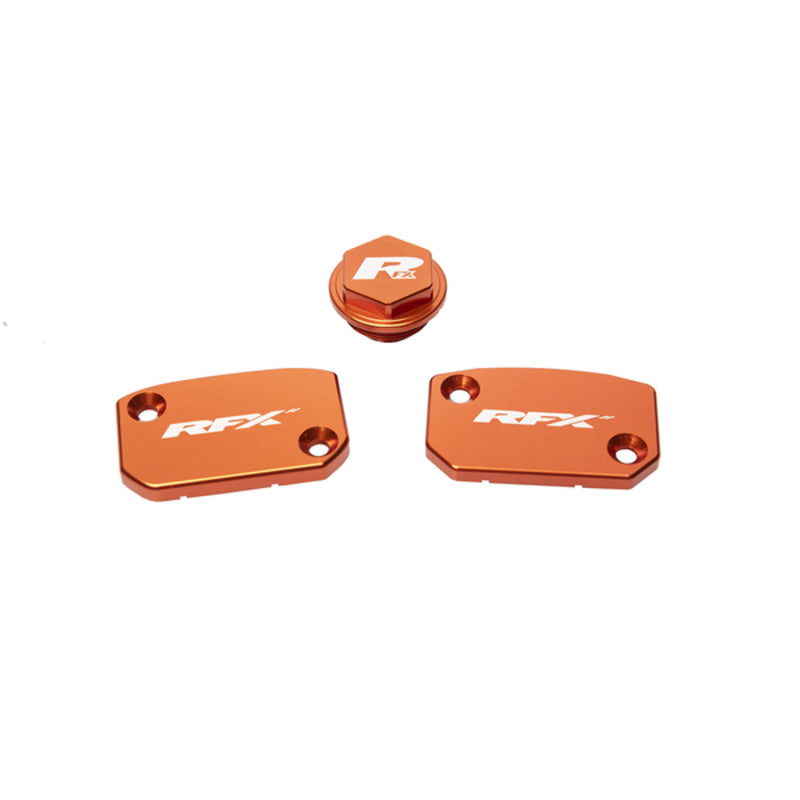 Kit de tapa de depósito RFX Pro (naranja) - KTM SX/SXF (freno y embrague Brembo) RFX FXRC5200099OR