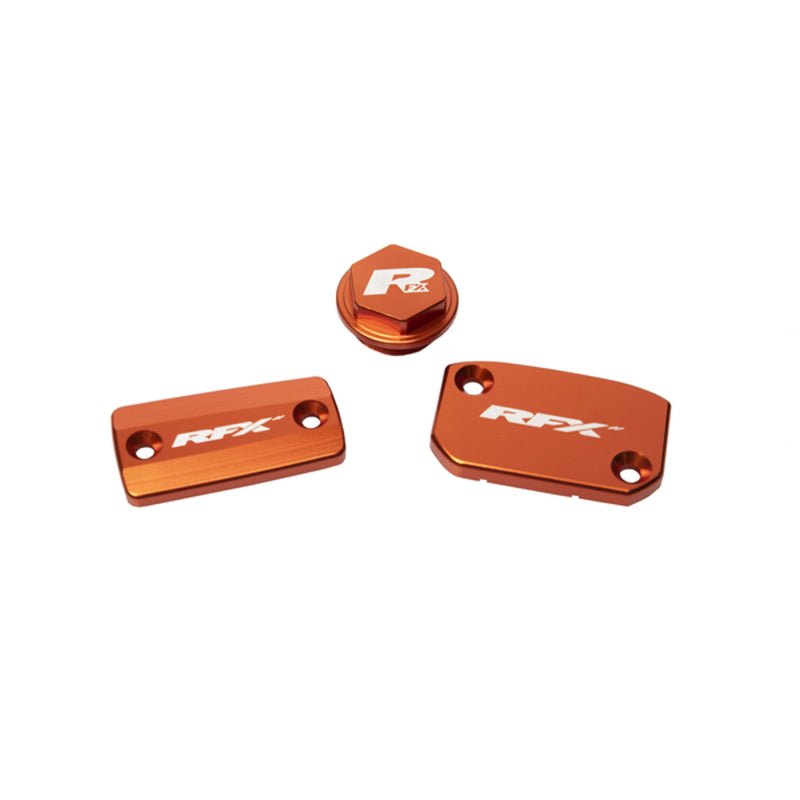 Kit de tapa de depósito RFX Pro (naranja) - KTM SX/SXF (freno Brembo y embrague Magura) RFX FXRC5210099OR