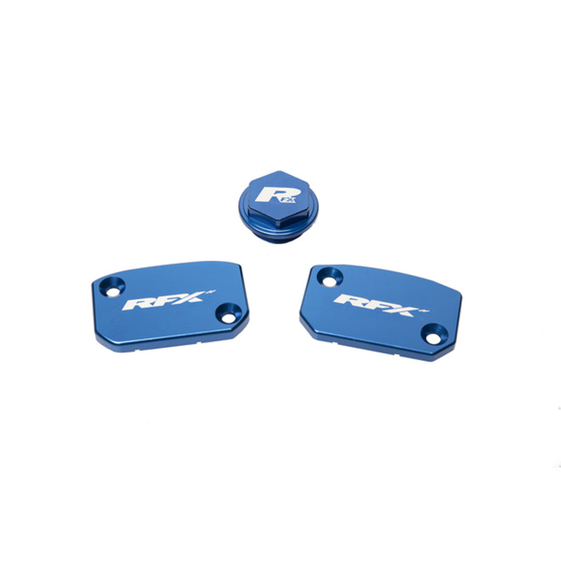 Kit de tapa de depósito RFX Pro (azul) (freno y embrague Brembo) RFX FXRC7200099BU