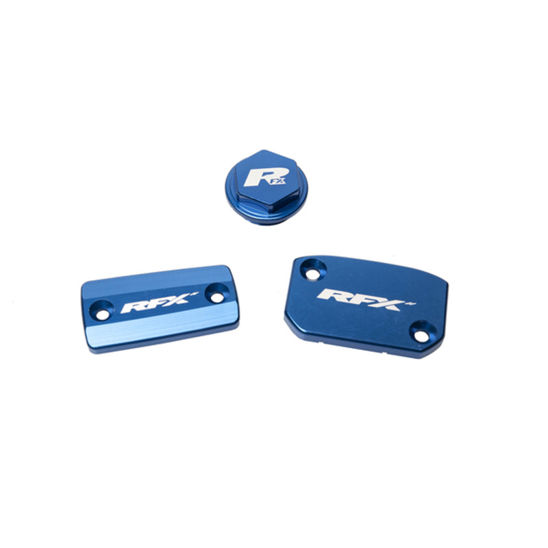 Kit de tapa de depósito RFX Pro (azul) (freno Brembo y embrague Magura) RFX FXRC7210099BU