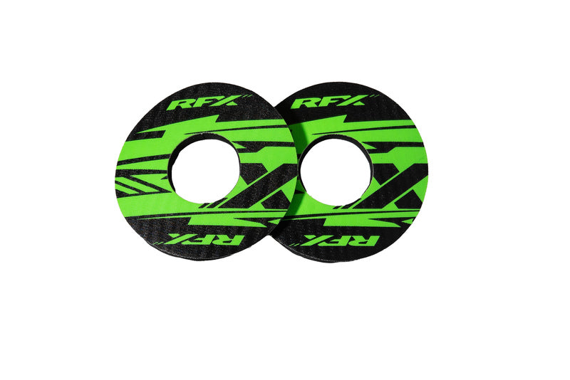 Donuts para puños RFX Sport (X verde), pareja RFX FXHG9010000GN