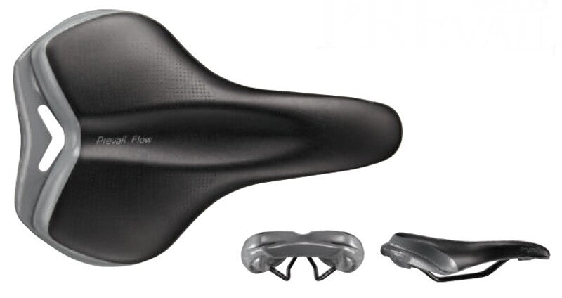Sillín VELO PREVAIL FLOW raíles SS prostático VELO VL-6441