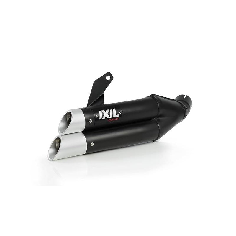 Silenciador IXIL Dual Hyperlow L3XB acero inoxidable negro / aluminio - XM3357XB IXIL 175-357