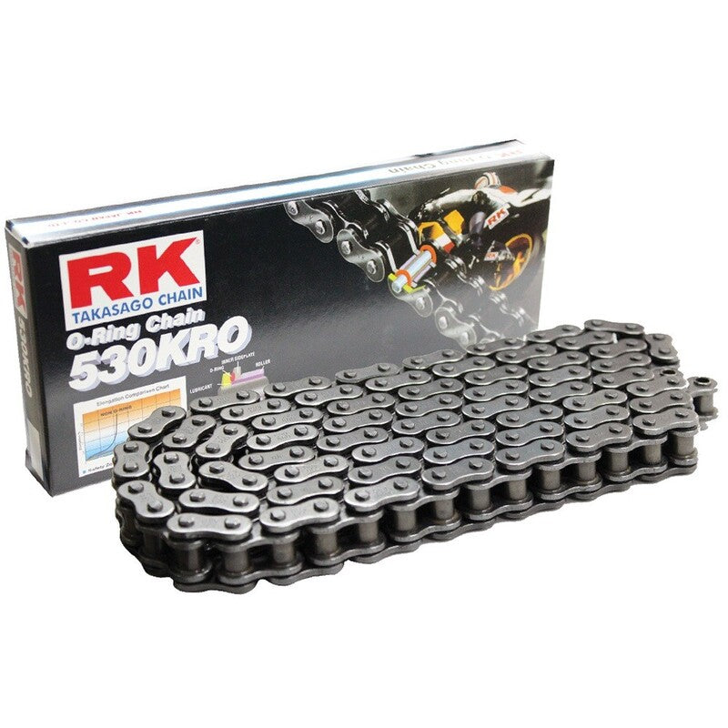 Cadena RK 530KRO con 104 eslabones negro RK 530KRO-104