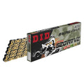 Cadena DID 520ATV2 con 104 eslabones oro/negro D.I.D 4525516904766