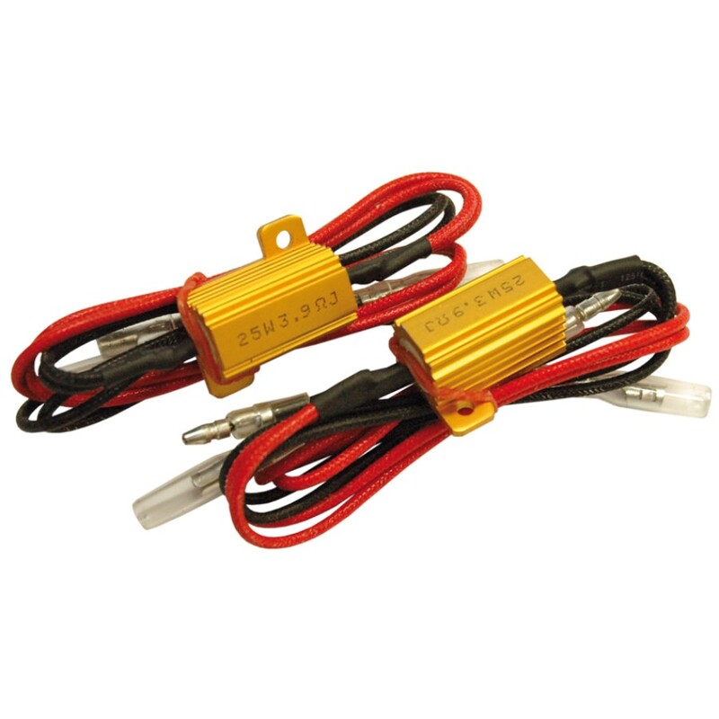 Juego de resistencias para intermitentes LED V PARTS 13703