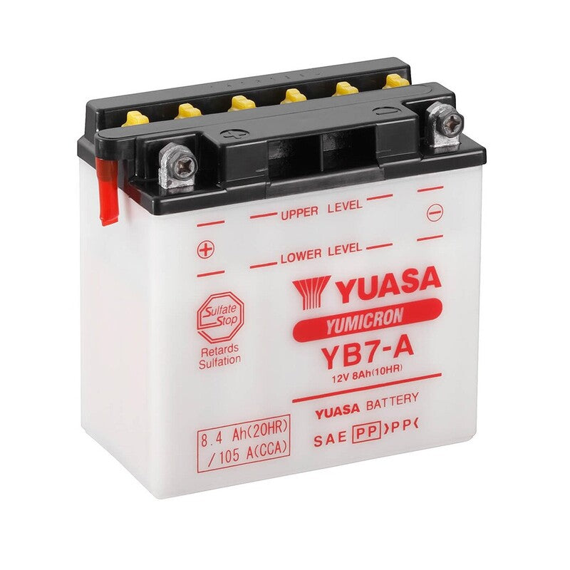 Batería YUASA YB7-A Combipack (con electrolito) YUASA YB7-A (CP)