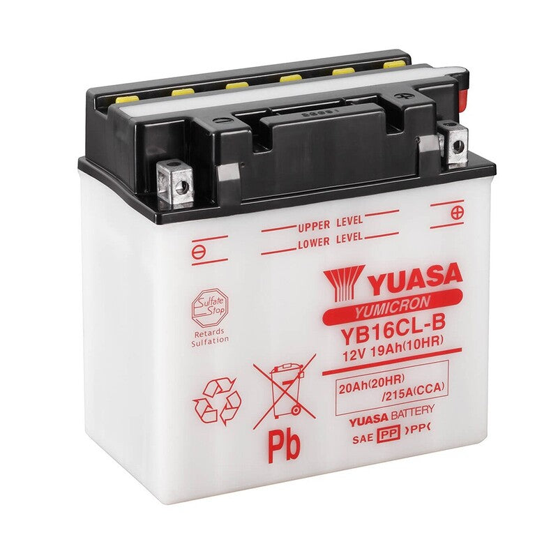 Batería YUASA YB16CL-B Combipack (con electrolito) YUASA YB16CL-B (CP)