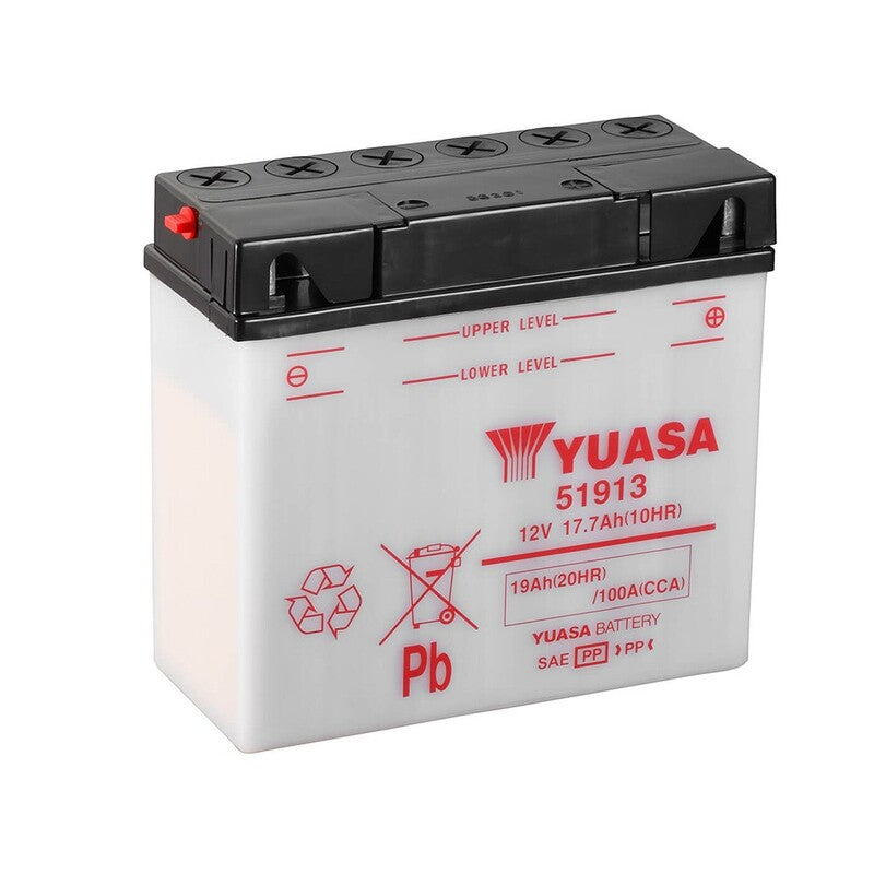 Batería YUASA 51913 Combipack (con electrolito) YUASA 51913 (CP)