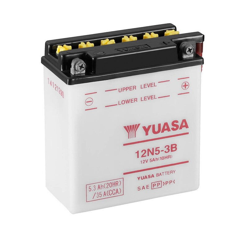 Batería YUASA 12N5-3B Combipack (con electrolito) YUASA 12N5-3B (CP)