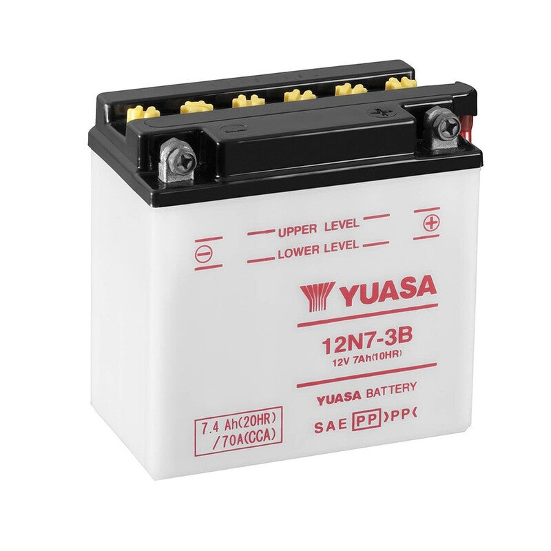 Batería YUASA 12N7-3B Combipack (con electrolito) YUASA 12N7-3B (CP)