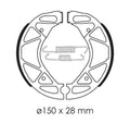 Zapatas de freno TECNIUM Scooter orgánicas - BA209 TECNIUM BA209