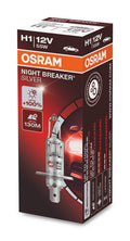 Bombilla OSRAM Night Breaker Silver H1 12V /55W - X1 OSRAM 64150NBS-01B