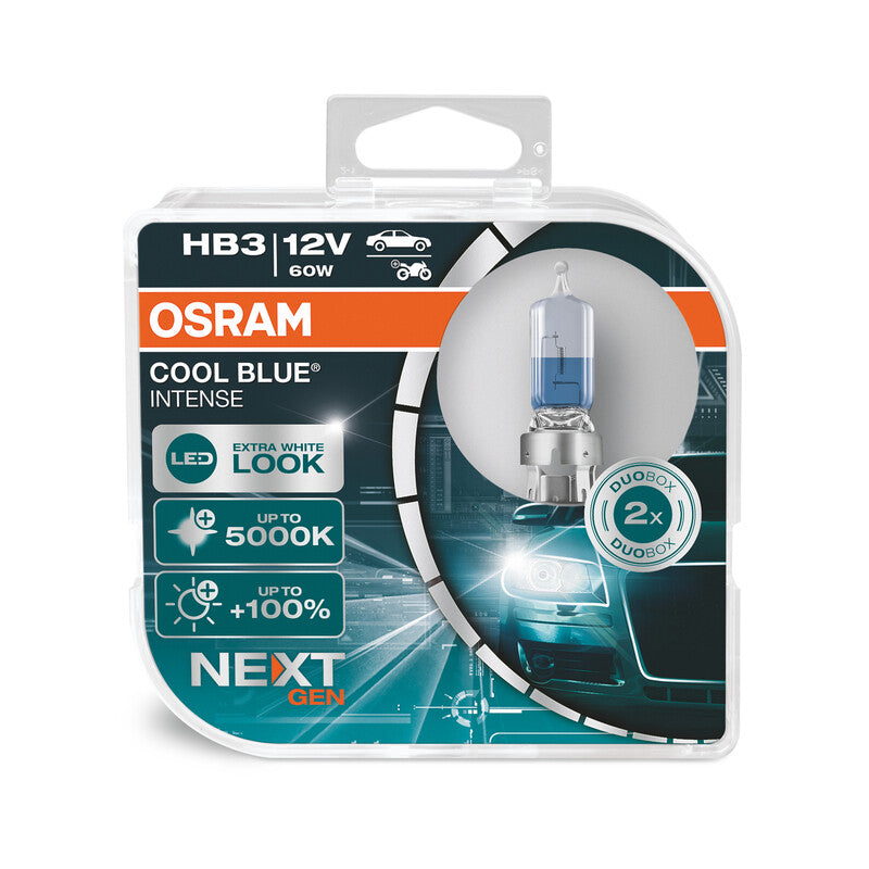 Bombilla OSRAM Cool Blue Intense HB3 12V/60W - X2 OSRAM 9005CBN-HCB