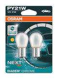 Bombilla OSRAM Diadem PY21W 12V/21W - X2 OSRAM 7507DC-02B