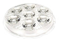 Lente DENALI para luces D7 transparente - unidad DENALI DNL.D7.001