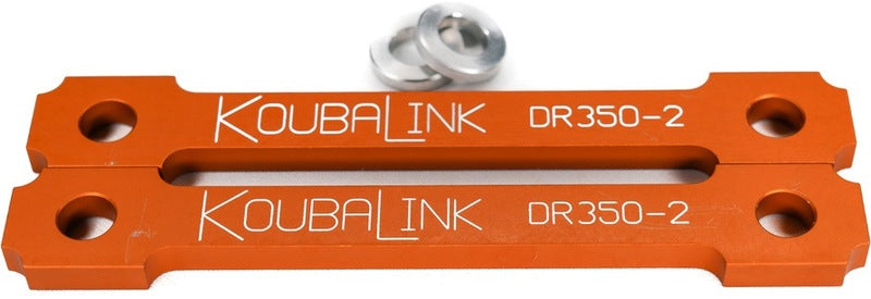 Kit de bajada KOUBALINK (44.5 mm) naranja - Suzuki KOUBALINK DR350-2