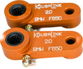 Kit de bajada KOUBALINK (50.8 mm) naranja - BMW F650 Funduro KOUBALINK F650-2