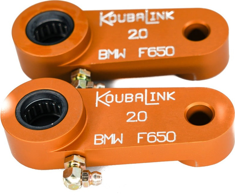 Kit de bajada KOUBALINK (50.8 mm) naranja - BMW F650 Funduro KOUBALINK F650-2