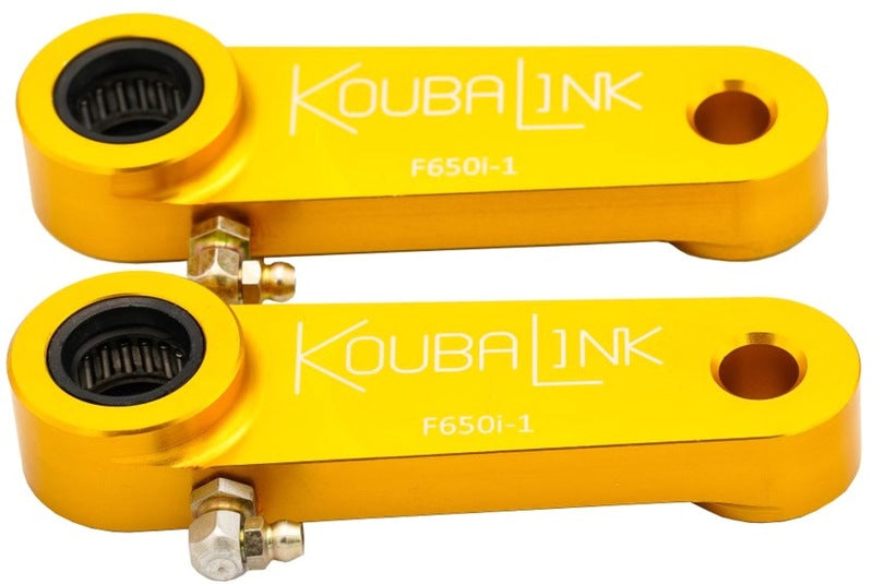 Kit de bajada KOUBALINK (25.4 mm) dorado - BMW KOUBALINK F650I-1