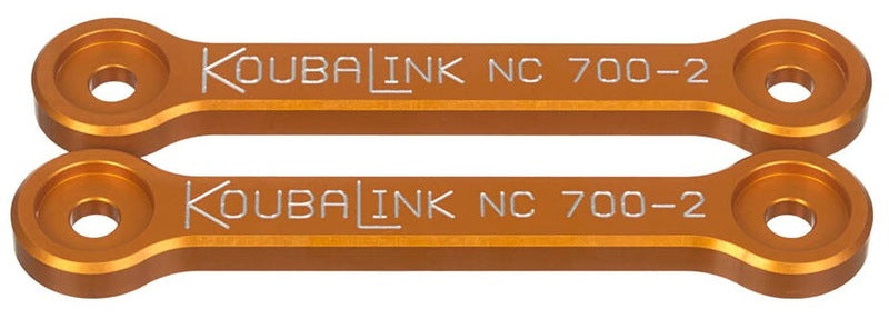 Kit de bajada KOUBALINK (33.7 mm) Rojo - Honda KOUBALINK NC700-2