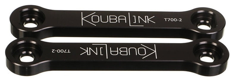 Kit de bajada KOUBALINK (25.4 mm) negro - Yamaha Ténéré 700 KOUBALINK T700-2