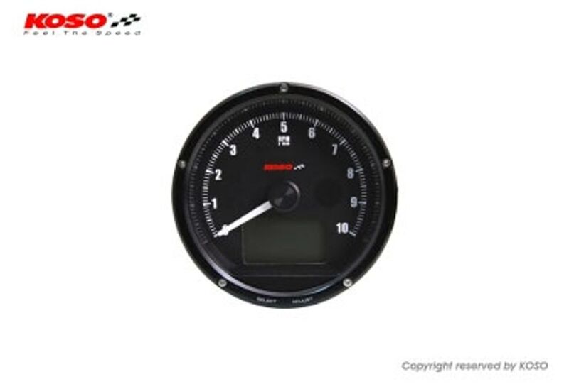 Marcador universal con cuenta Rpm KOSO D75 (con luz de cambio) KOSO BA035110-03