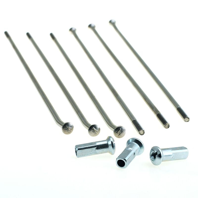 Juego de radios plata para llanta 18 para buje OEM 25 5404 HAAN WHEELS 25 5404