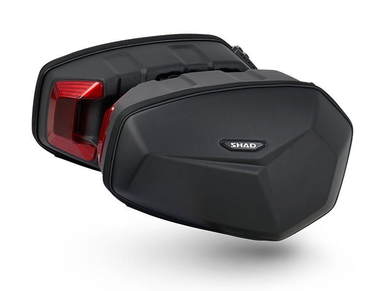 Alforjas laterales SHAD E48SR negras - 15L SHAD X0SE48SR