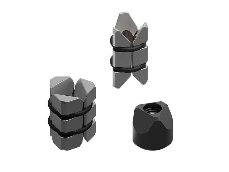 Juego de separadores para el soporte de la columna de dirección PRO QUAD LOCK QUAD LOCK QLP-RFS-PRO