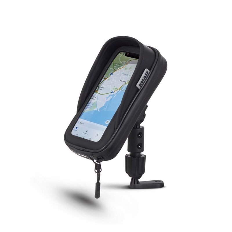 Soporte para smartphone SHAD SG62 (fijación al retrovisor) 160x80mm SHAD X0SG62M