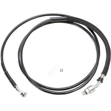 STAINLESS STEEL HYDRAULIC CLUTCH LINES FOR HARLEY-DAVIDSON